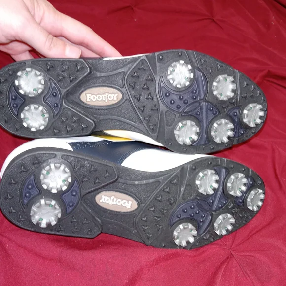Footjoy Softjoy Terrains Shoes Womens Size 6 Golf Shoes With Spikes NWT Cushion - Picture 10 of 15